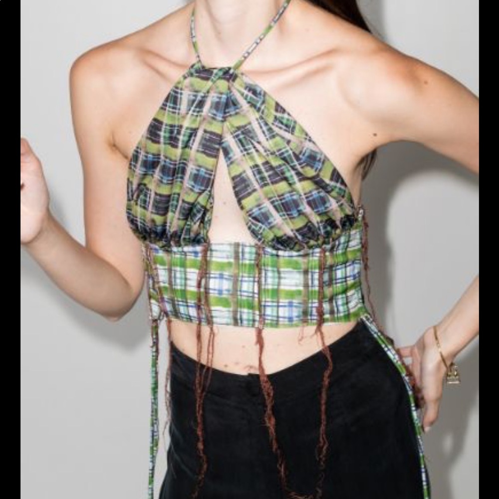Danielle guizio tie top BRAND NEW